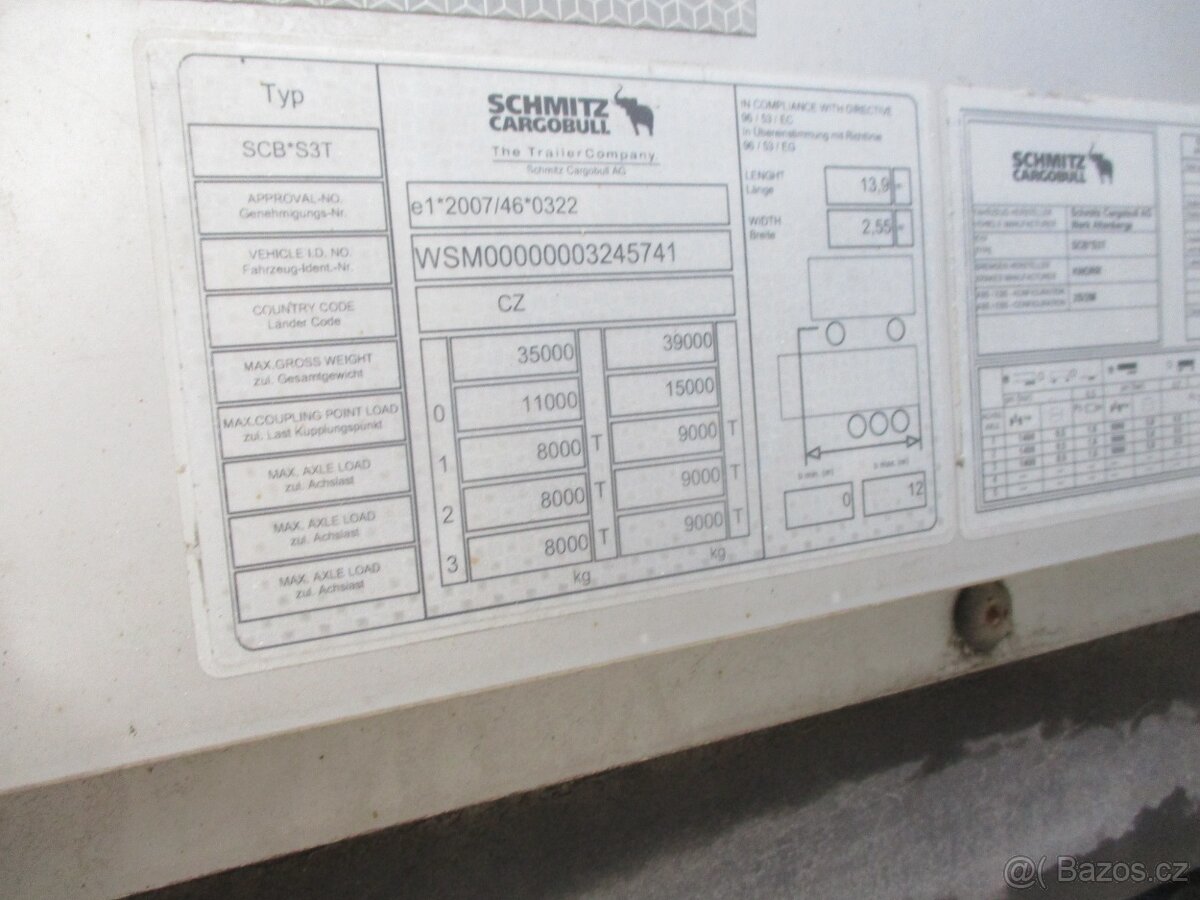 25275 Schmitz SPL 24/L - 13,62 E B Plato - 14