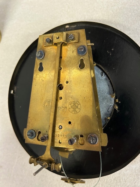 Závažové hodiny sig. Gustav Becker. - 14