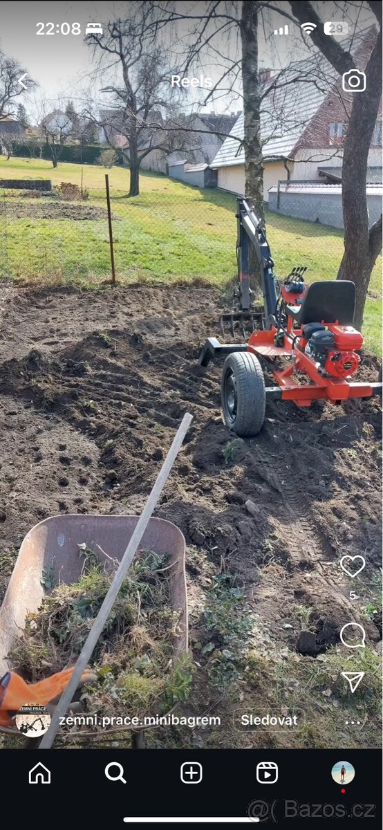 Minibagr menzi muck - 14