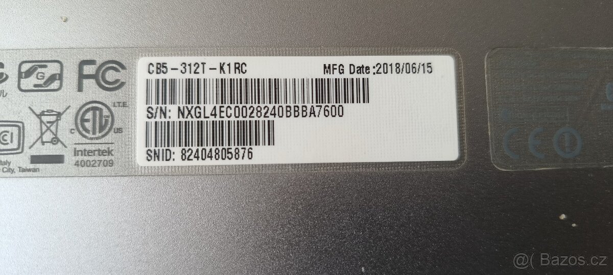 Acer chromebook R13 - 14