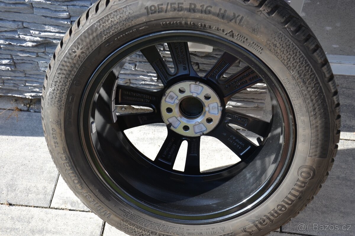 Š.Fabia IV/VW Polo. S.Ibiza -NOVÁ zimní ALU sada 195/55R16 - 14