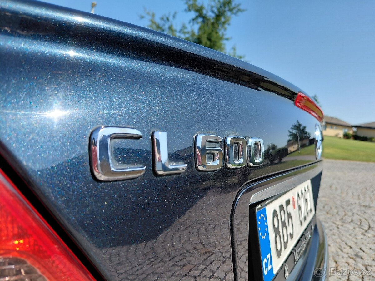 Mercedes CL 600 V12 Kupé,Top Stav,2001,FULL VÝBAVA - 14