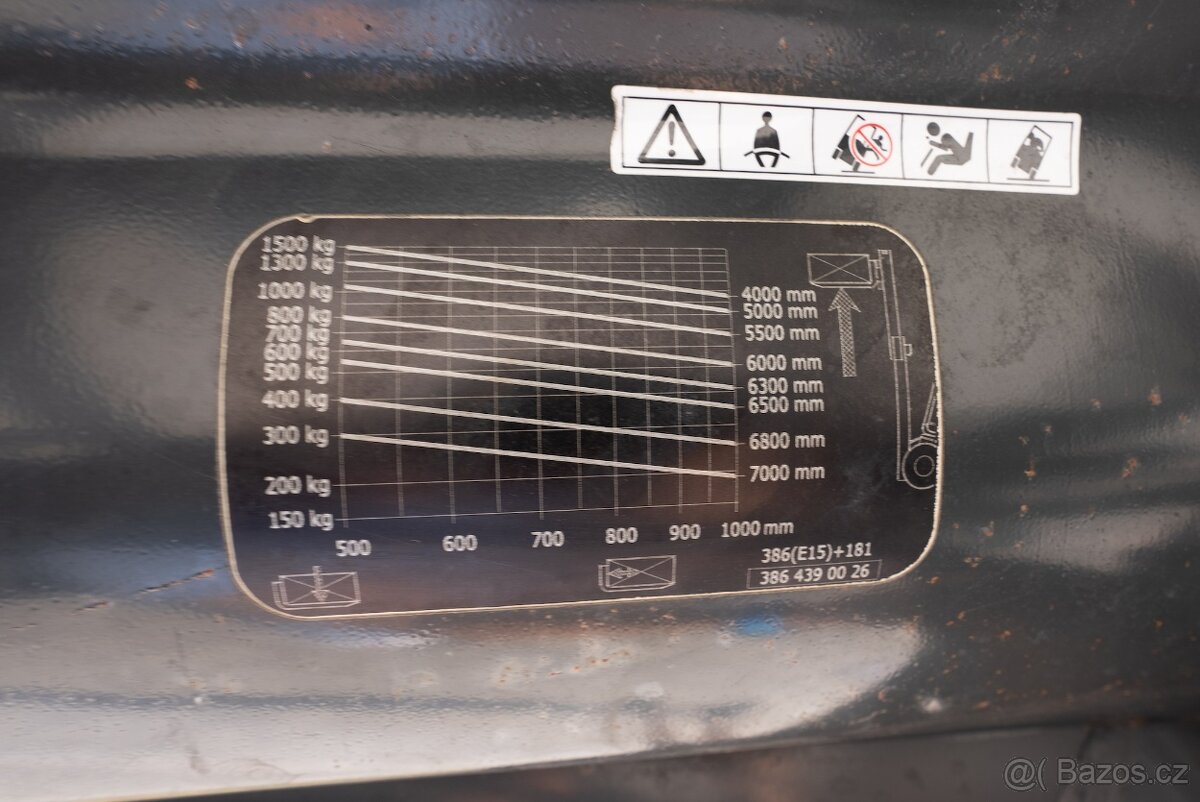 Vysokozdvižný vozík Linde E15-01 (VV0016) - 14