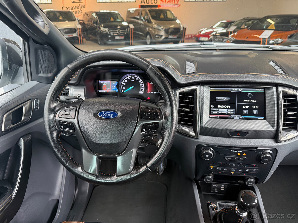Ford Ranger 3.2TDCi Wildtrak,manuál,DPH,po servisu - 14