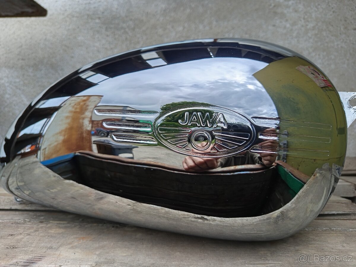 Nádrže Jawa - chrom - 14