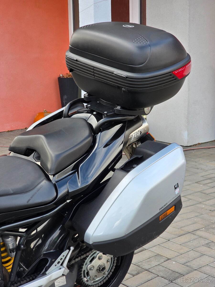 Ducati Multistrada 1000 DS, 3xkufr, výfuk Zard, původ ČR - 14