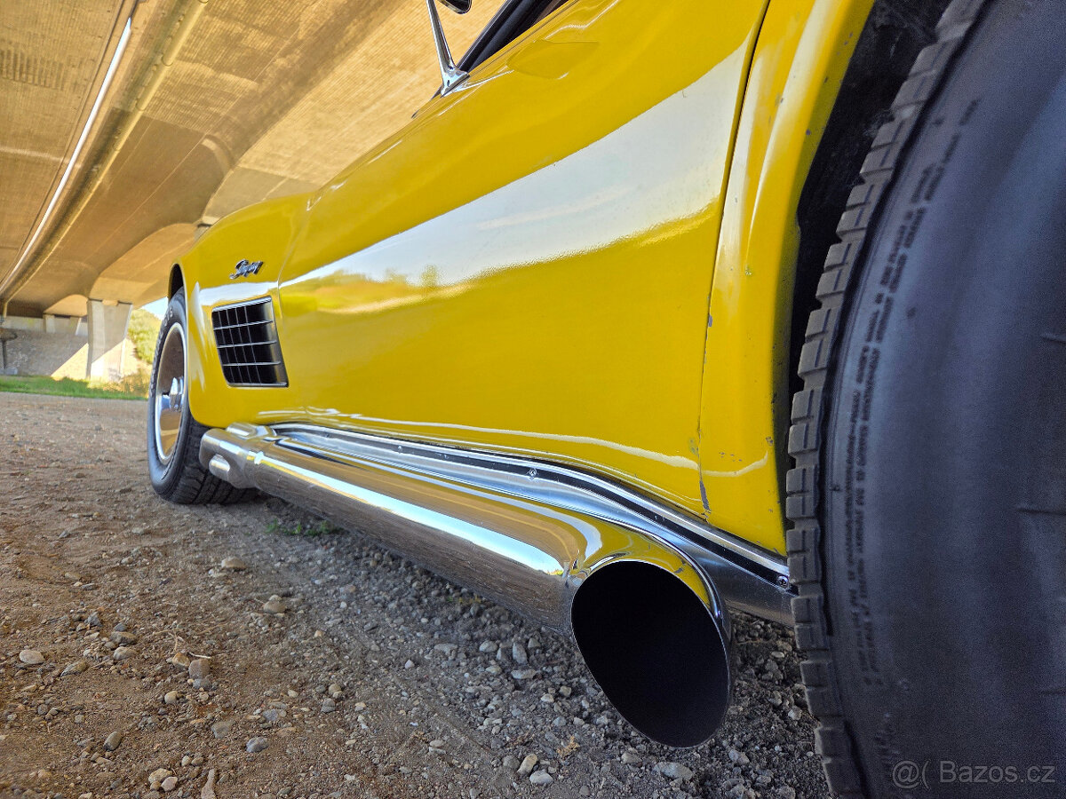 Chevrolet Corvette C3 – 1972, Big Block 454, chromka - 14