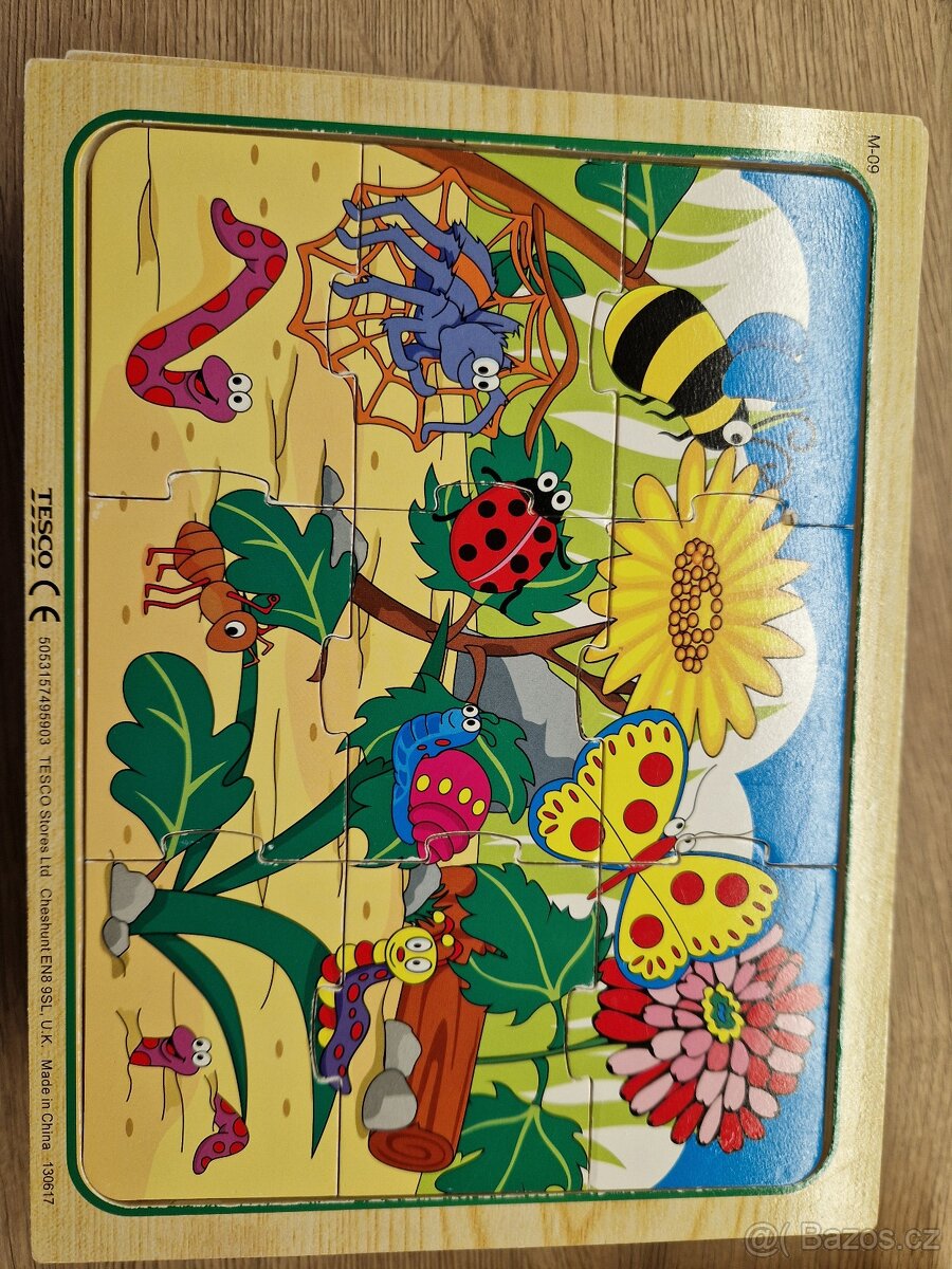 dřevěné puzzle - 14