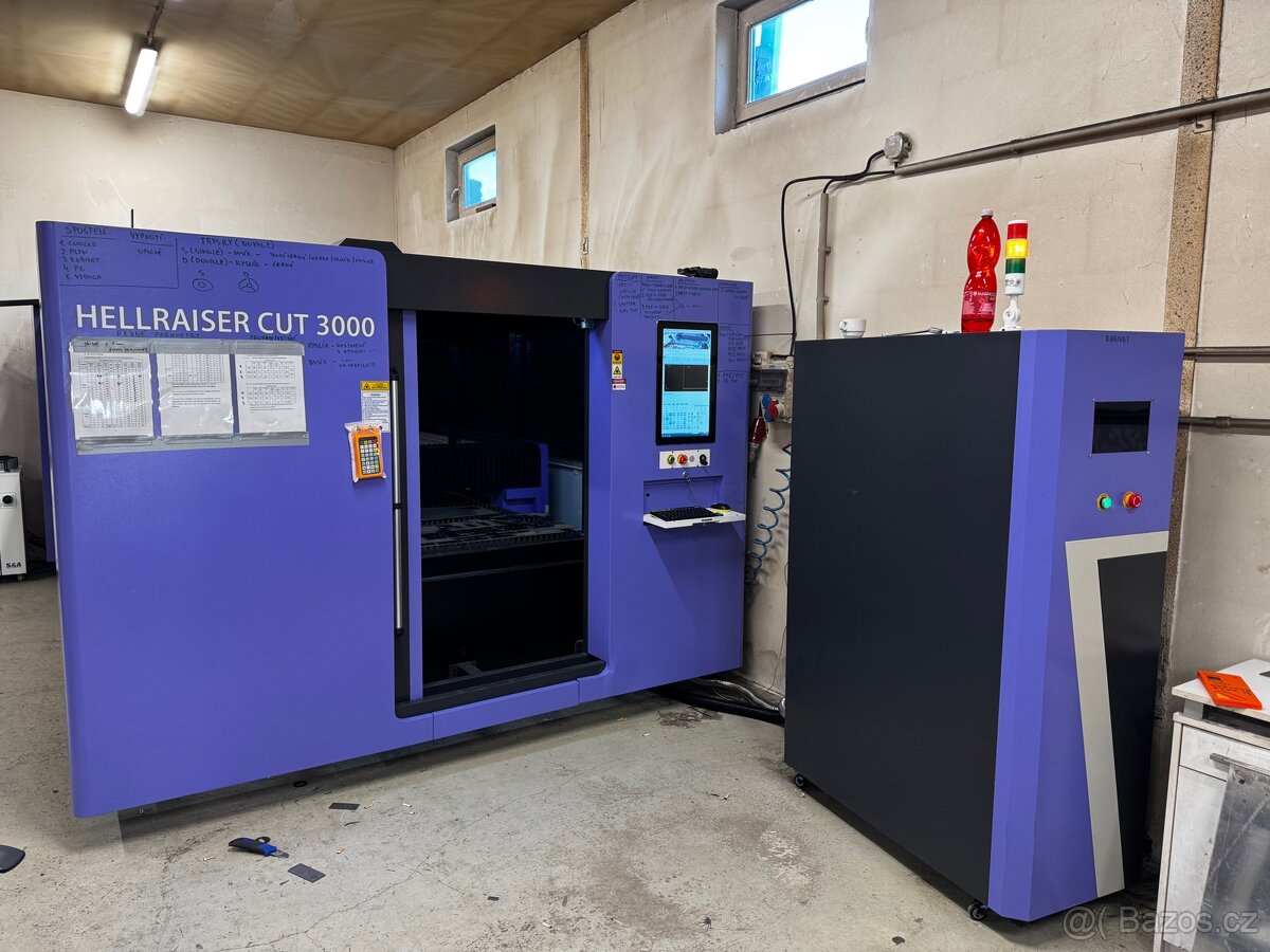 ✴️ CNC Vláknový laser na kov 3kW EVO2 nová gen. TOP ✴️ - 14