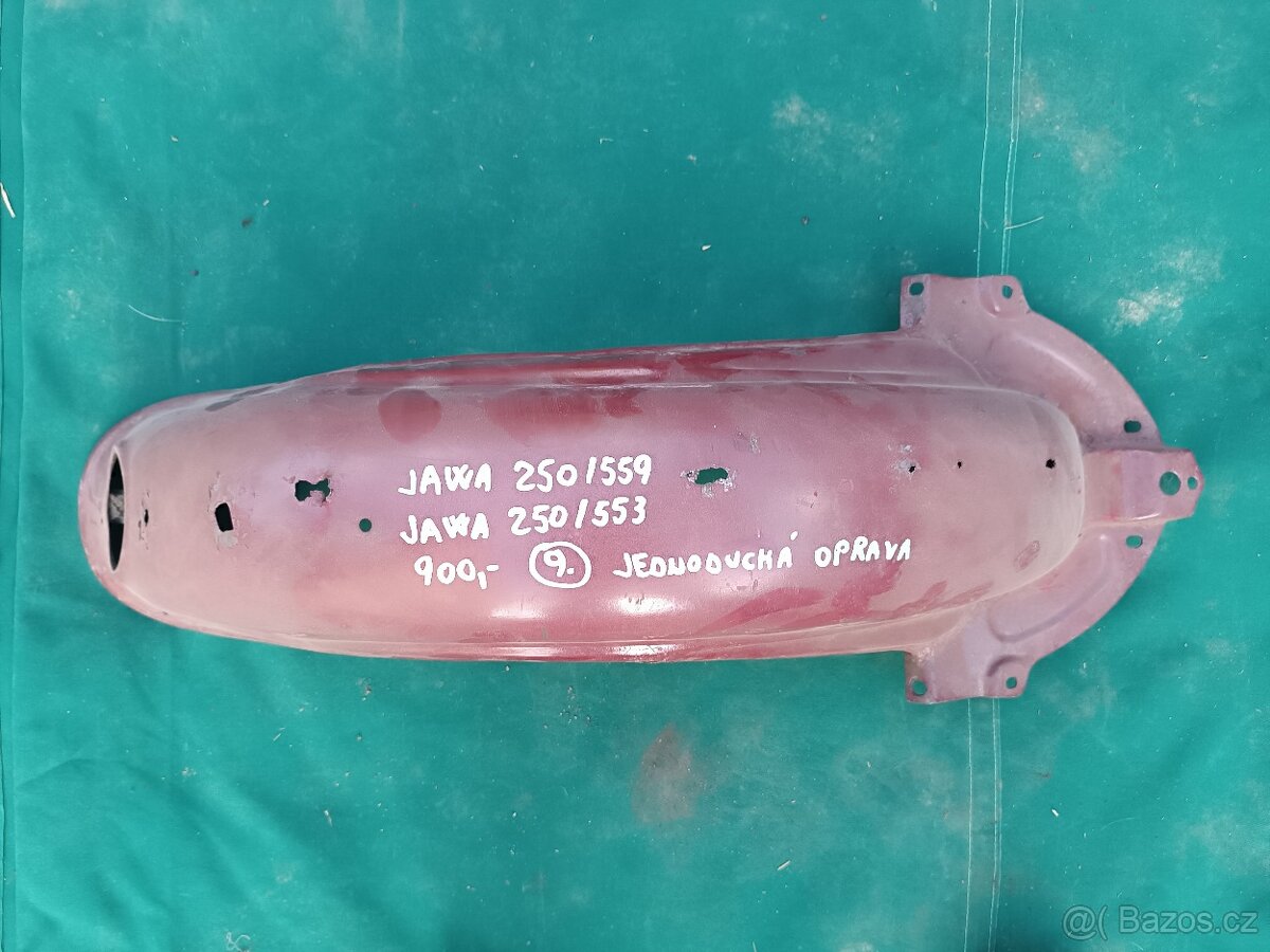 Zadní blatník Jawa kyvacka,panelka,čz,manet, Egypťan,bizon,p - 14