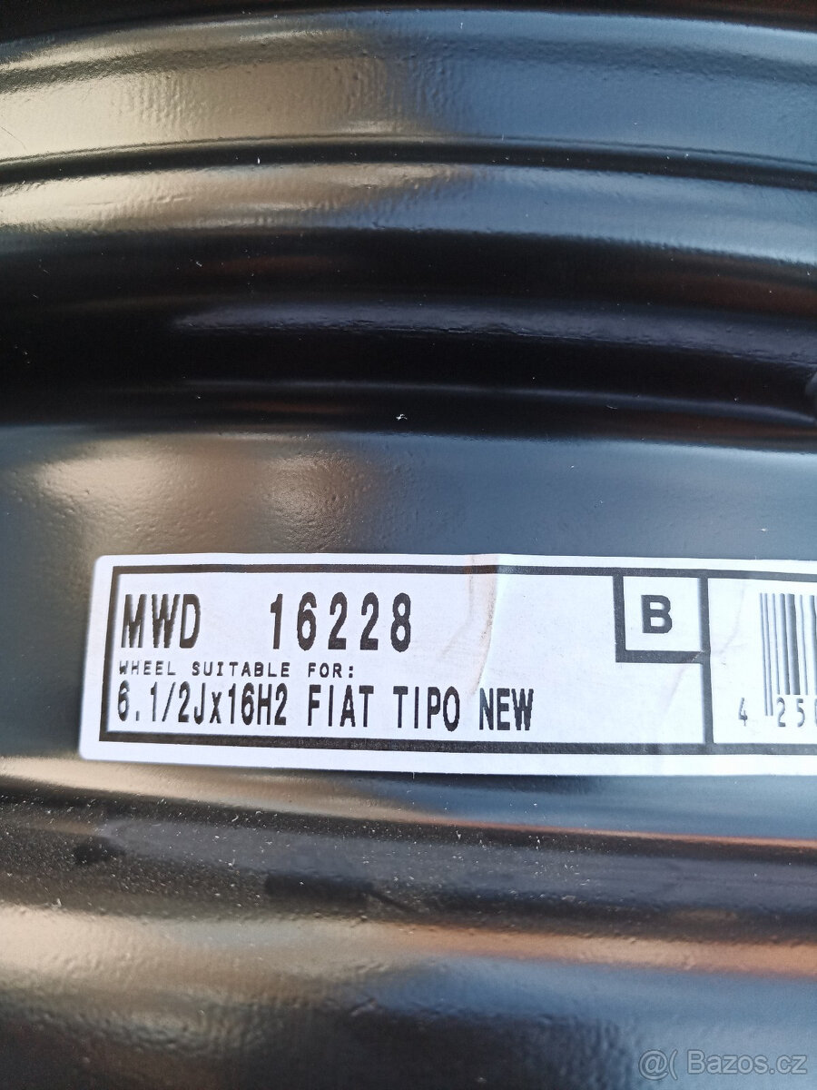 Plechové disky Fiat "Výprodej skladu" - 14