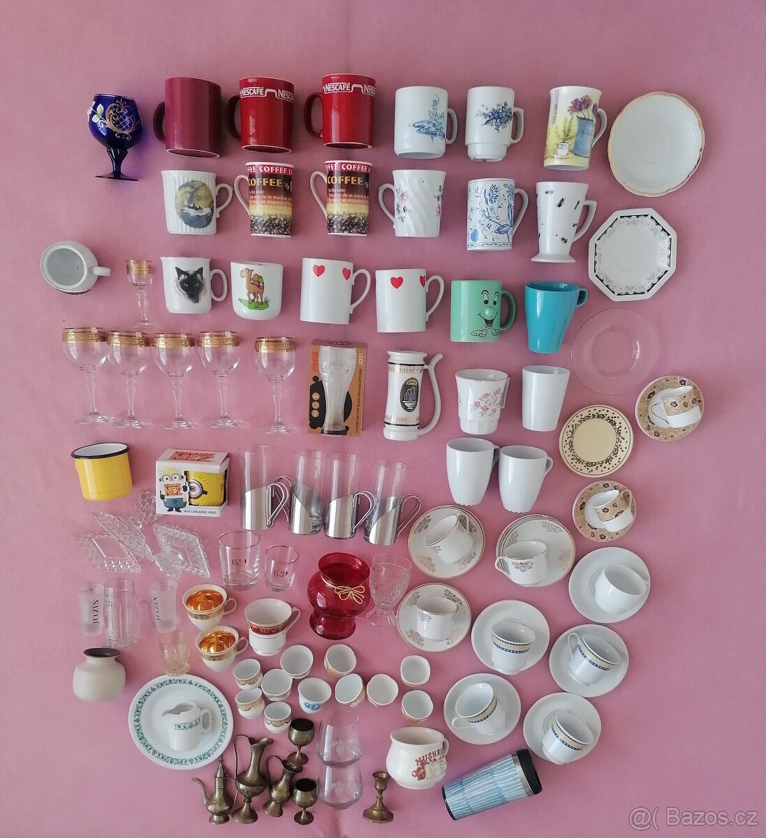 Hrnečky podšálky směs - 14