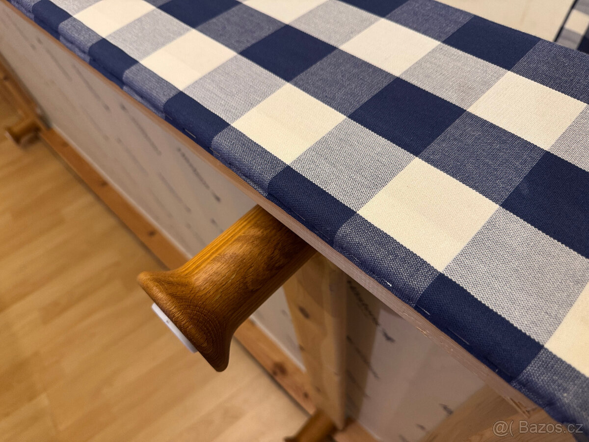 Luxusní postel Hastens 200x200cm, topper, čelo - 14