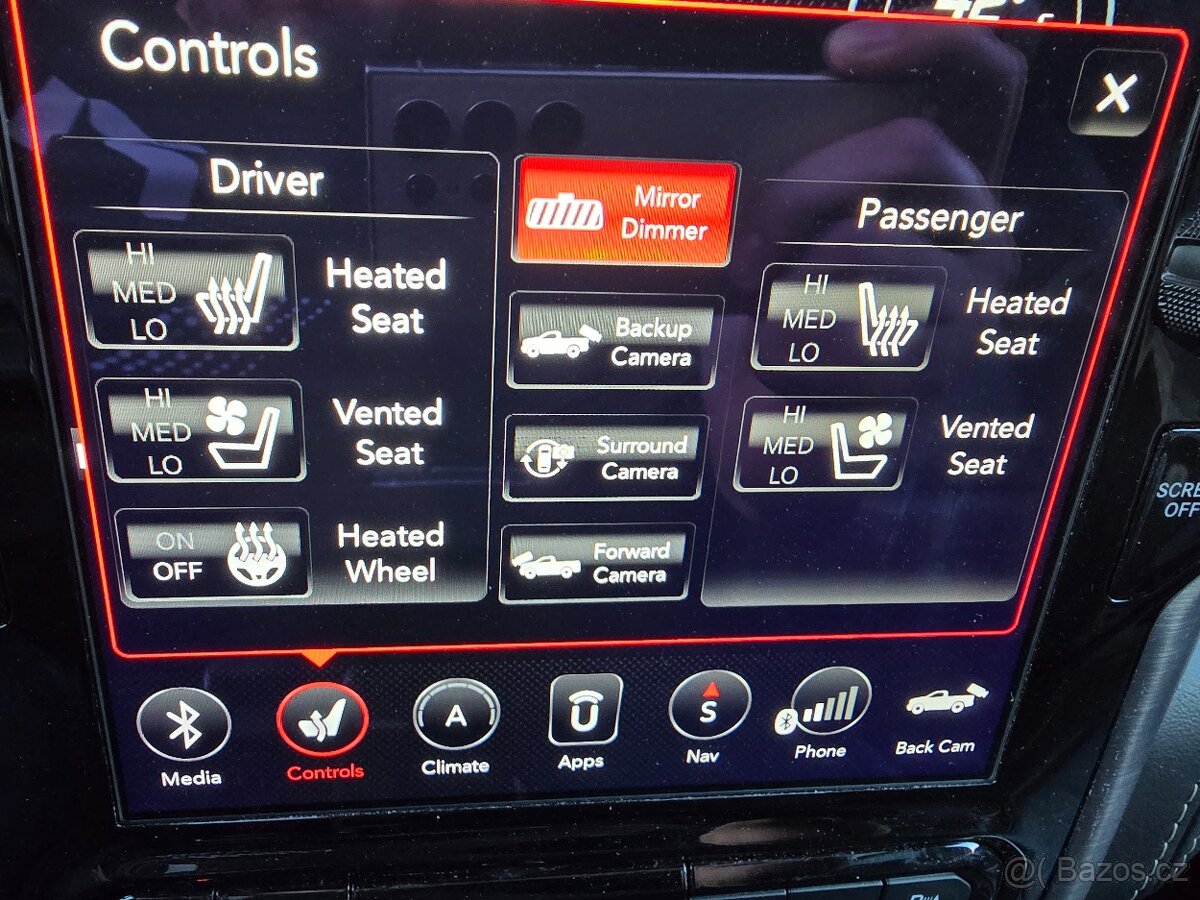 Dodge Ram, TRX 6,2, NEBOURANÉ, MAX VÝBAVA 2021 - 14