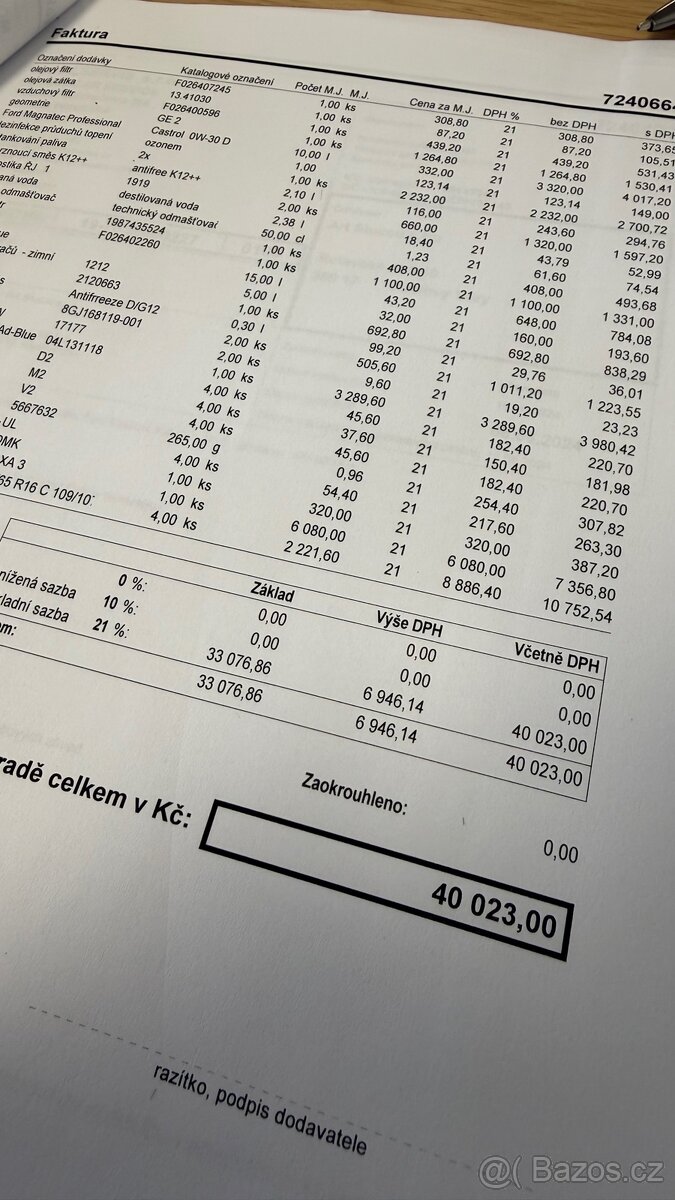 Ford Custom Tourneo 2.0 EcoBlue, WEBASTO, ČR, - DPH - 14