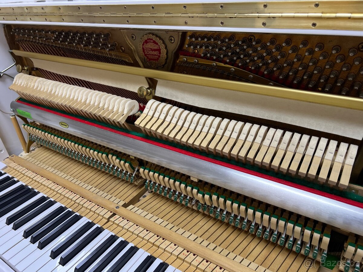 Německé piano Schimmel rococo po opravě, se zárukou, doprava - 14