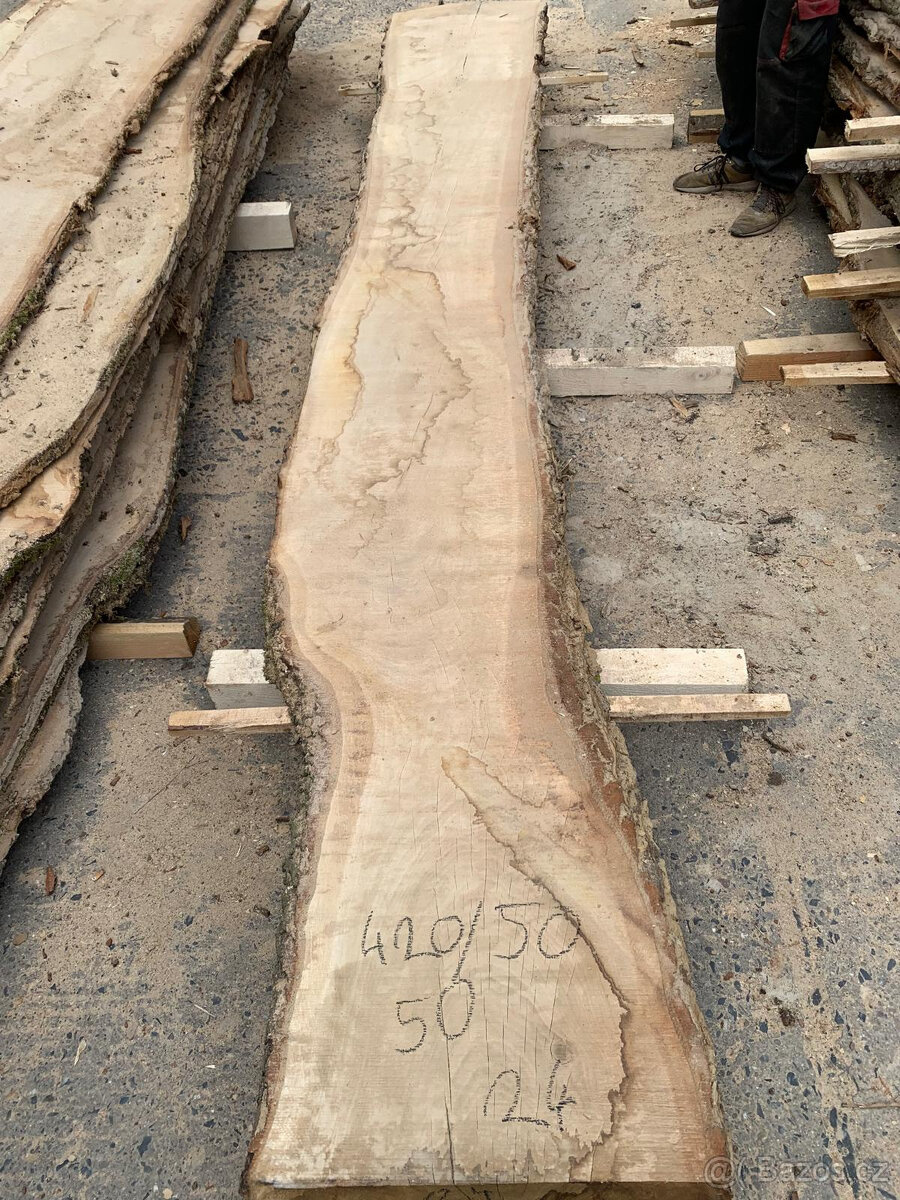 Dubové fošny 50 mm (suché 10%) - 14