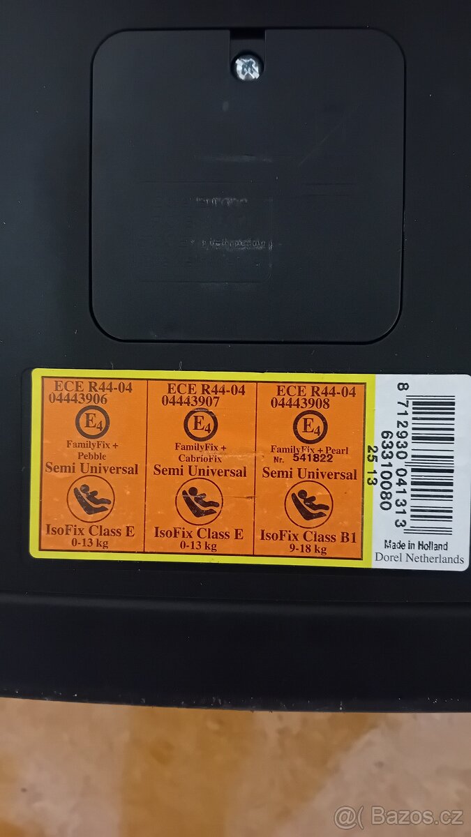 MAXI COSI 0-13 kg (Pebble) - 14