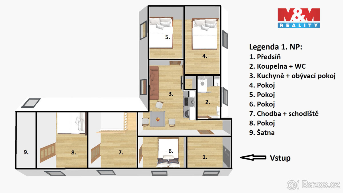 Prodej chalupy, 166 m², Radobytce - Mirotice - 14