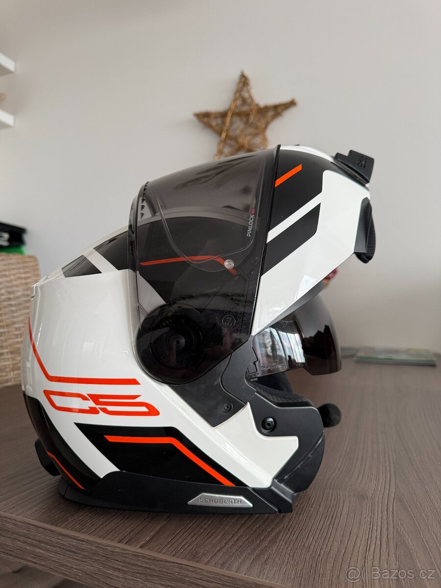 Přilba Schuberth C5 Master Orange vel. "M" - 14