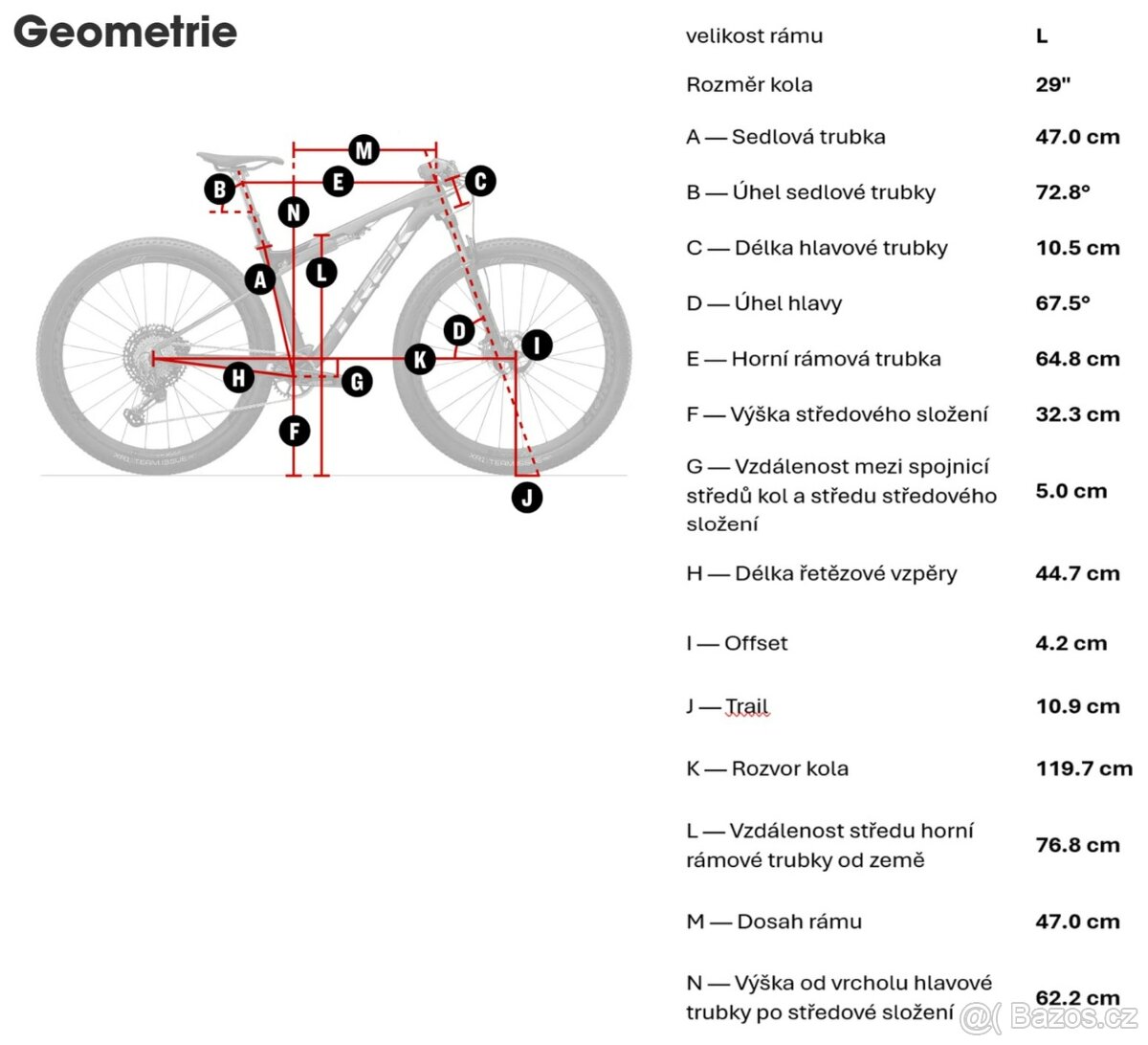 Prodám Trek E-Caliber 9.8 GX AXS L v perfektním stavu - 14