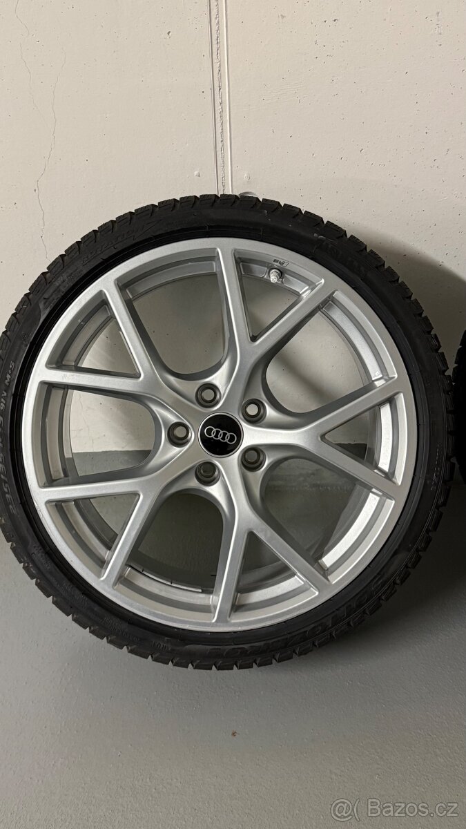 Prodám disky Audi RS3 zimní pneu 5x112 - 14