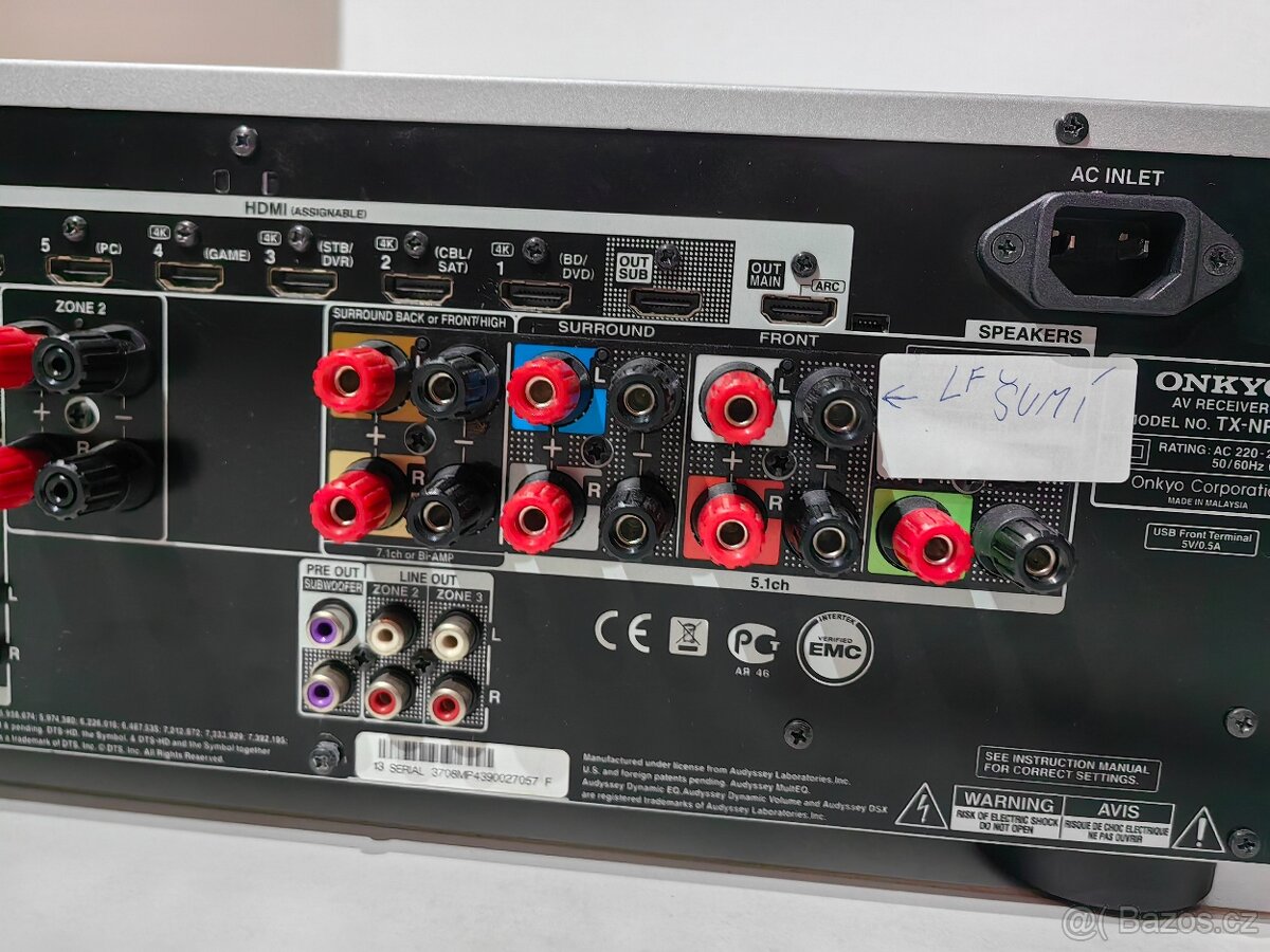 Onkyo TX-NR727 Bluetooth - 14