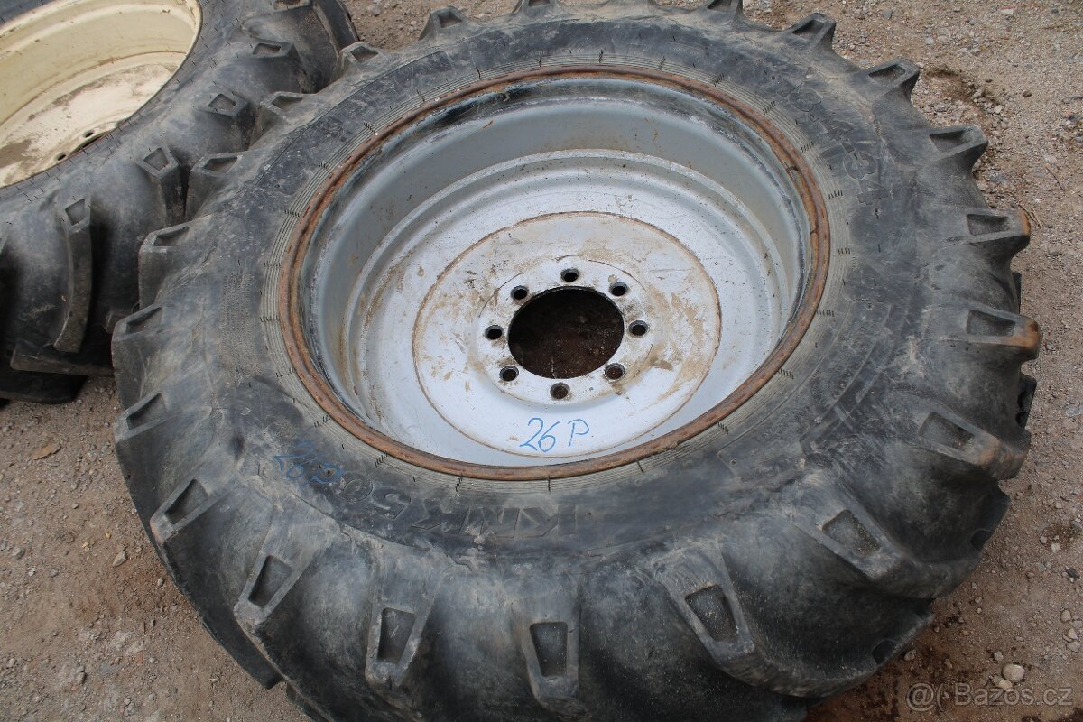 Zetor crystal zadní kola ráfky disky 18,4-34 16 pláten 3,5cm - 14
