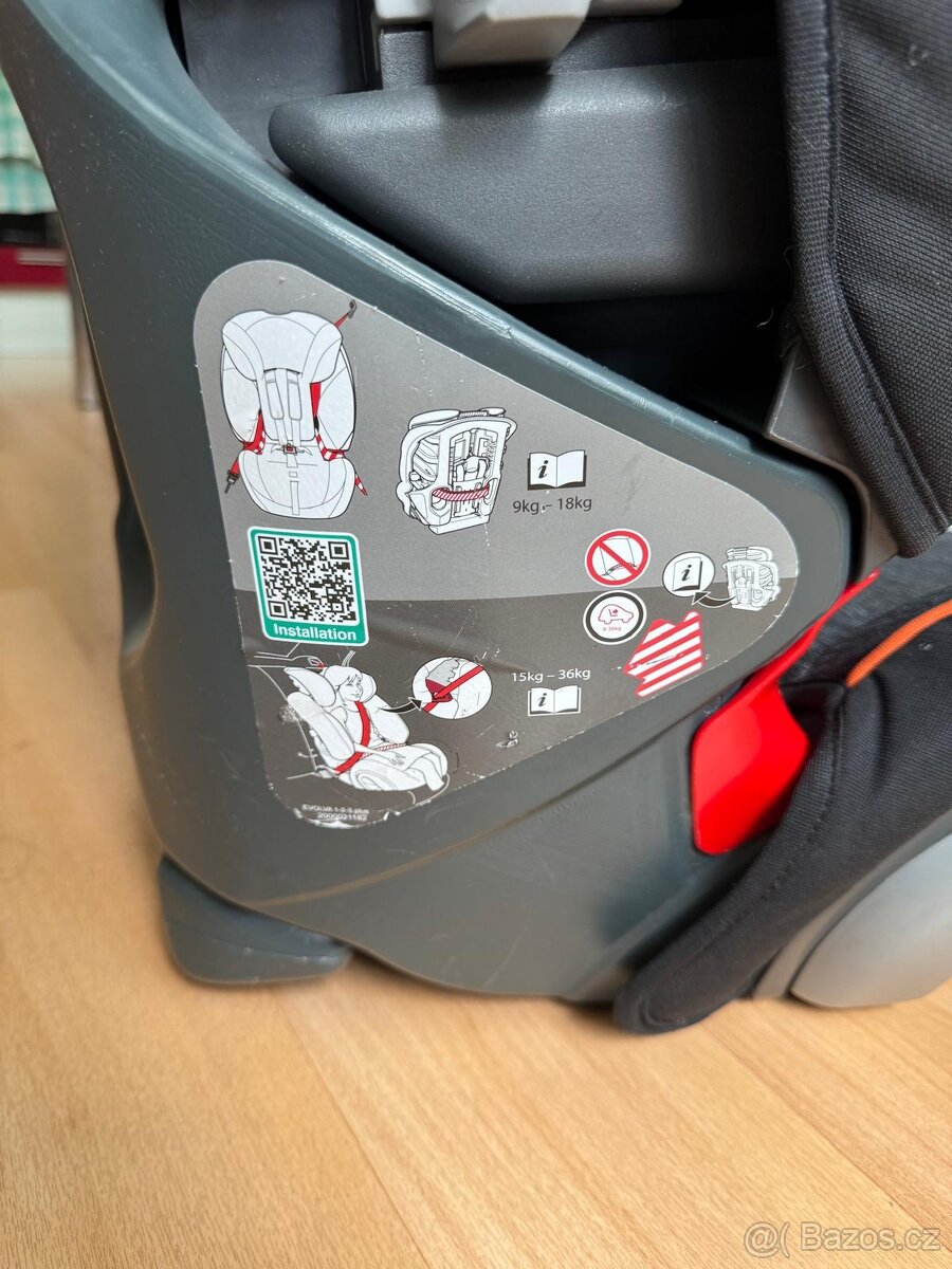 Autosedačka Britax Römer Evolva 1-2-3 plus_9-18-36kg - 14