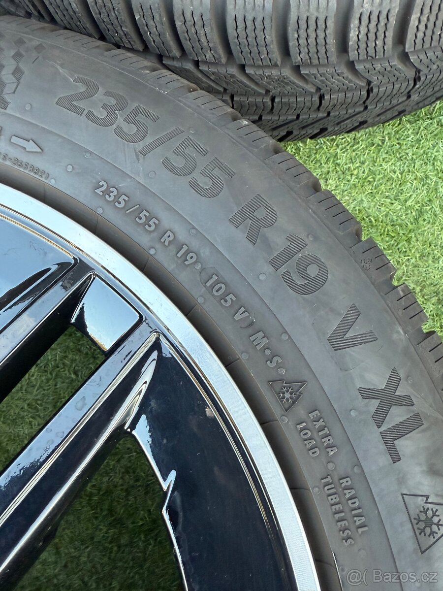 235/55 R19 - ZÁNOVNÍ ZIMNÍ SADA CONTINENTAL 5x112 CMS - 14