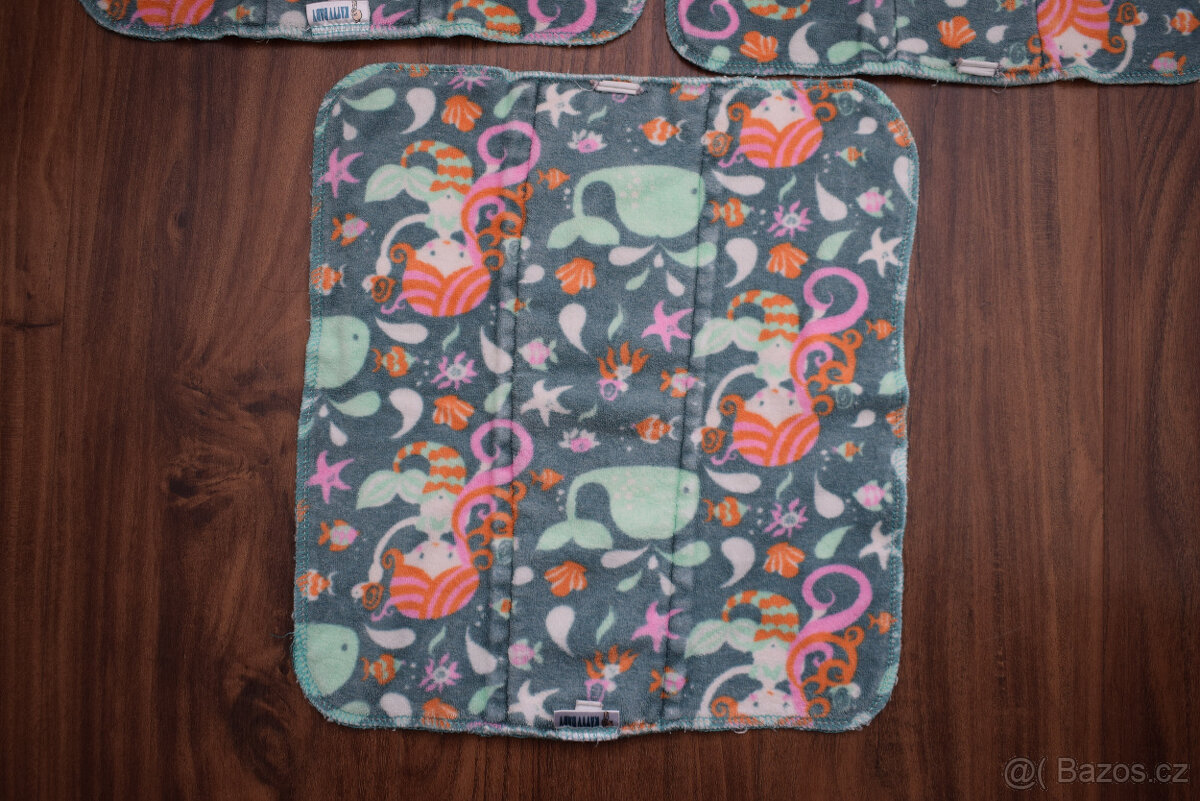 Set 3 kalhotkové a 3 vícevrstvé pleny Katyv baby - 14