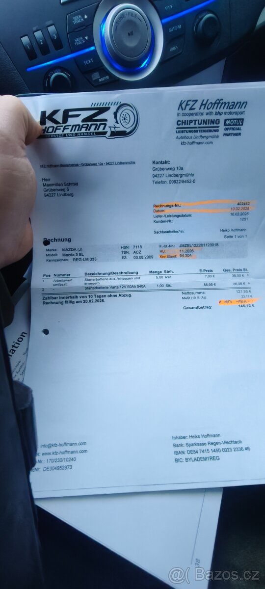 Mazda 3 1,6 benzin - 14