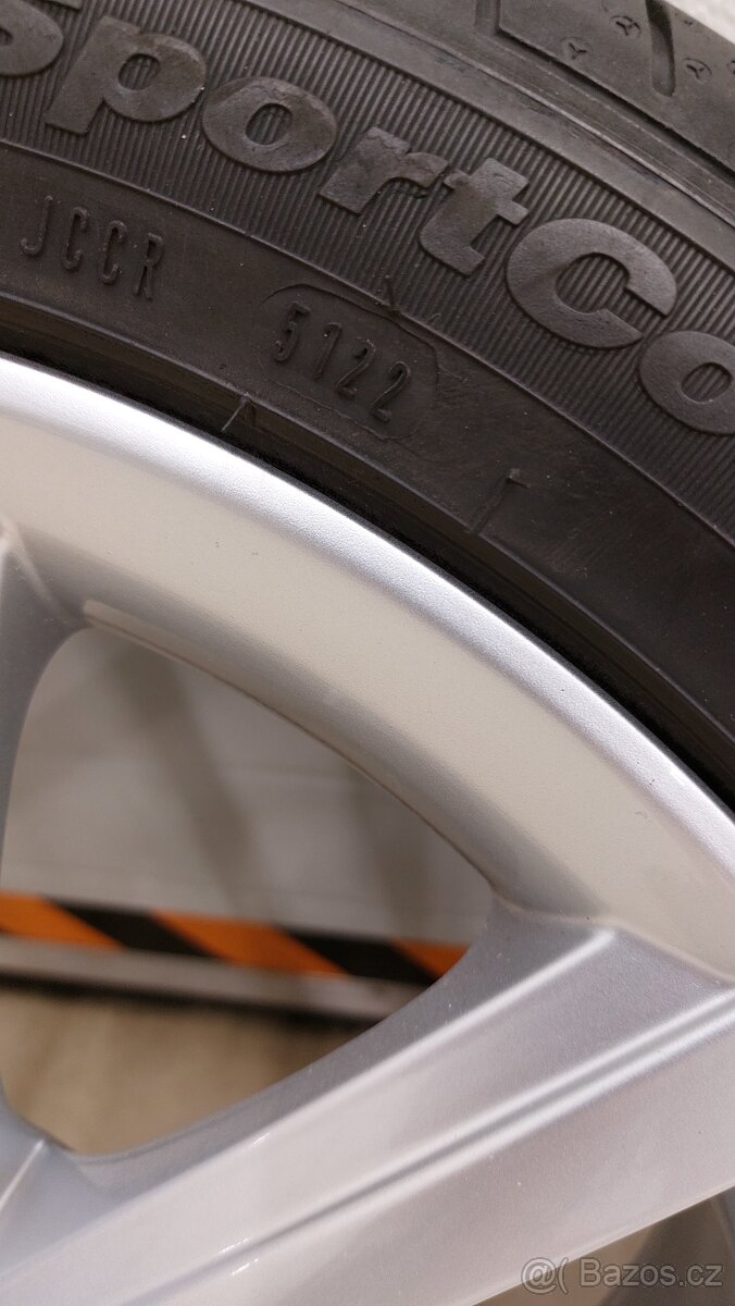 Alu kola 5x112 r17 Teron origo. škoda Octavia III 225 45 r17 - 14