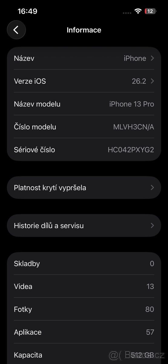 IPhone 13 Pro 512gb Graphite - 14