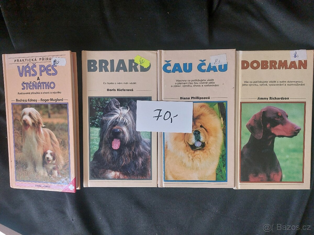 knihy chov psů a exotické ptactvo - 14