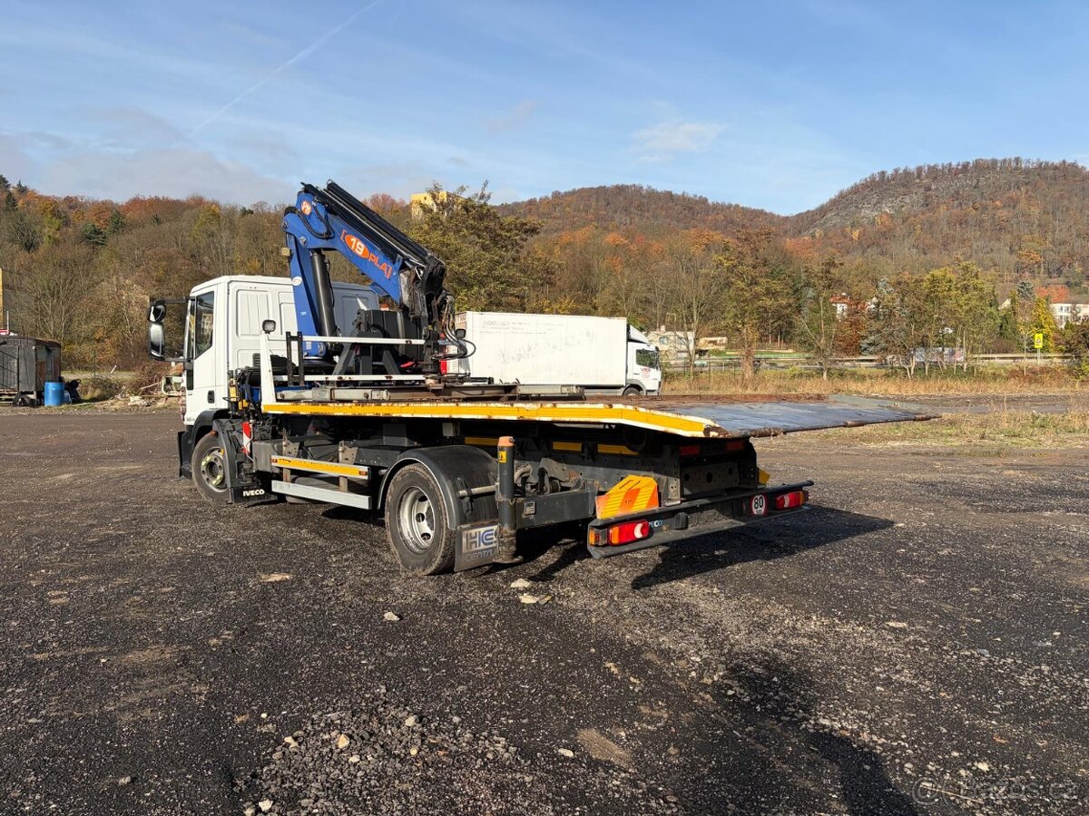 hákový nosič kontejnerů Iveco Eurocargo 120 hydraulická ruka - 14