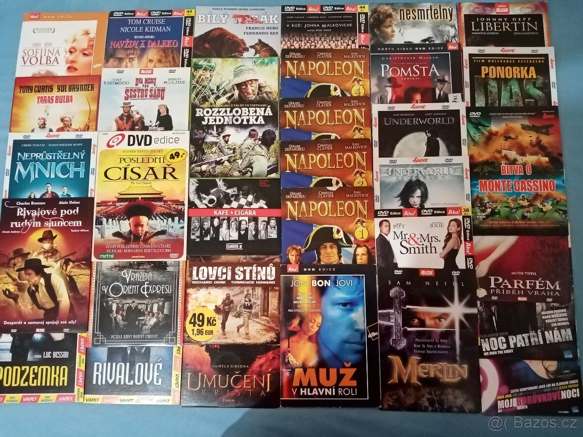 Stovky orig.DVD v pošetkách od 9 Kč - 14