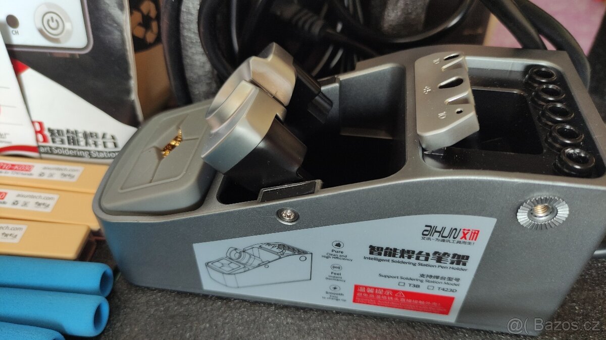 AIXUN T3B Pájecí stanice + všechny pera a hroty T115 & T210 - 14