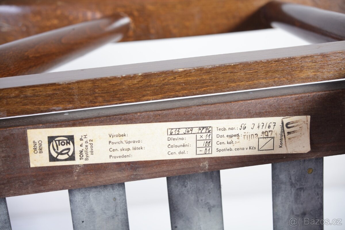 Retro Křeslo TON Šmídek - 14