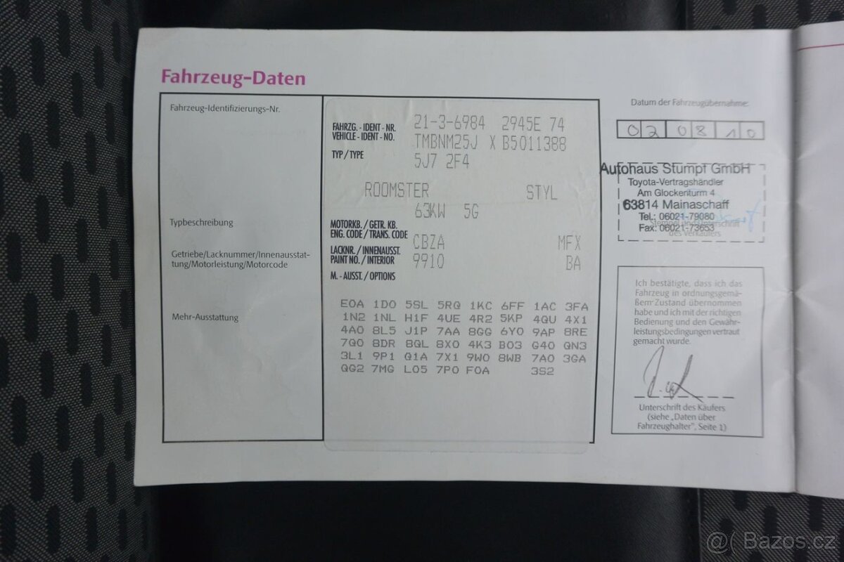 PRODÁM Škoda Roomster 1.2TSi - 14
