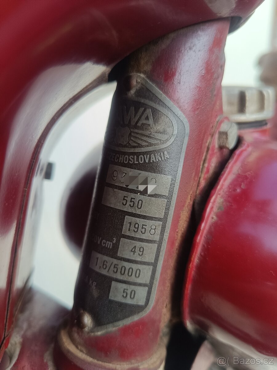 Jawa 550 pařez 1958 - 14