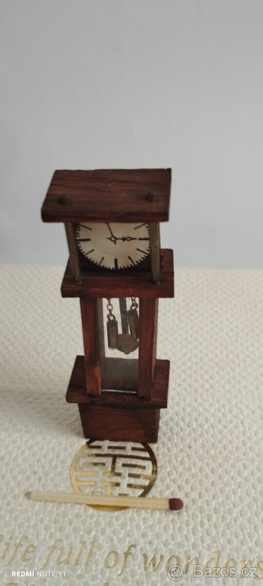 Mosazné miniaturky cca 11ks - 14