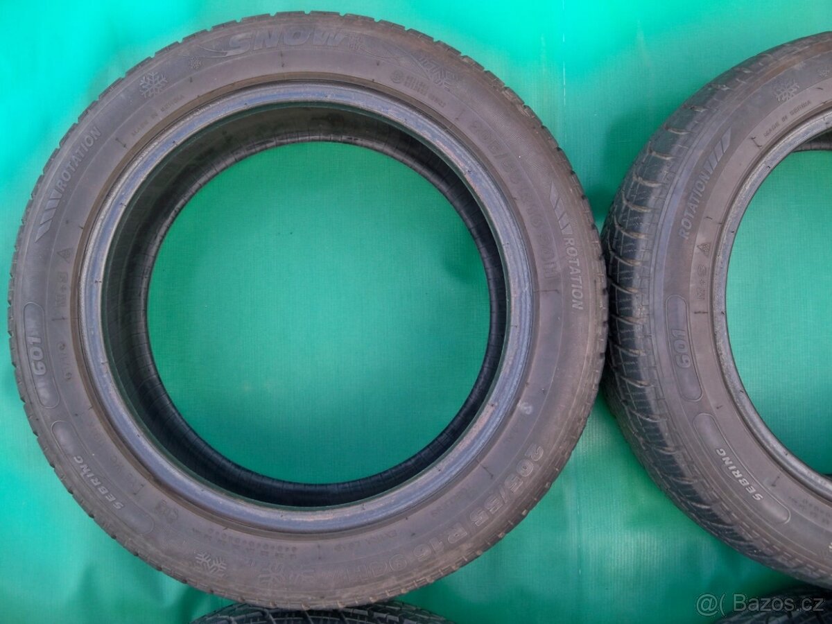 4x 205/55R16 94H zimní pneu Sebring Snow 6/7MM:Cena za sadu - 14