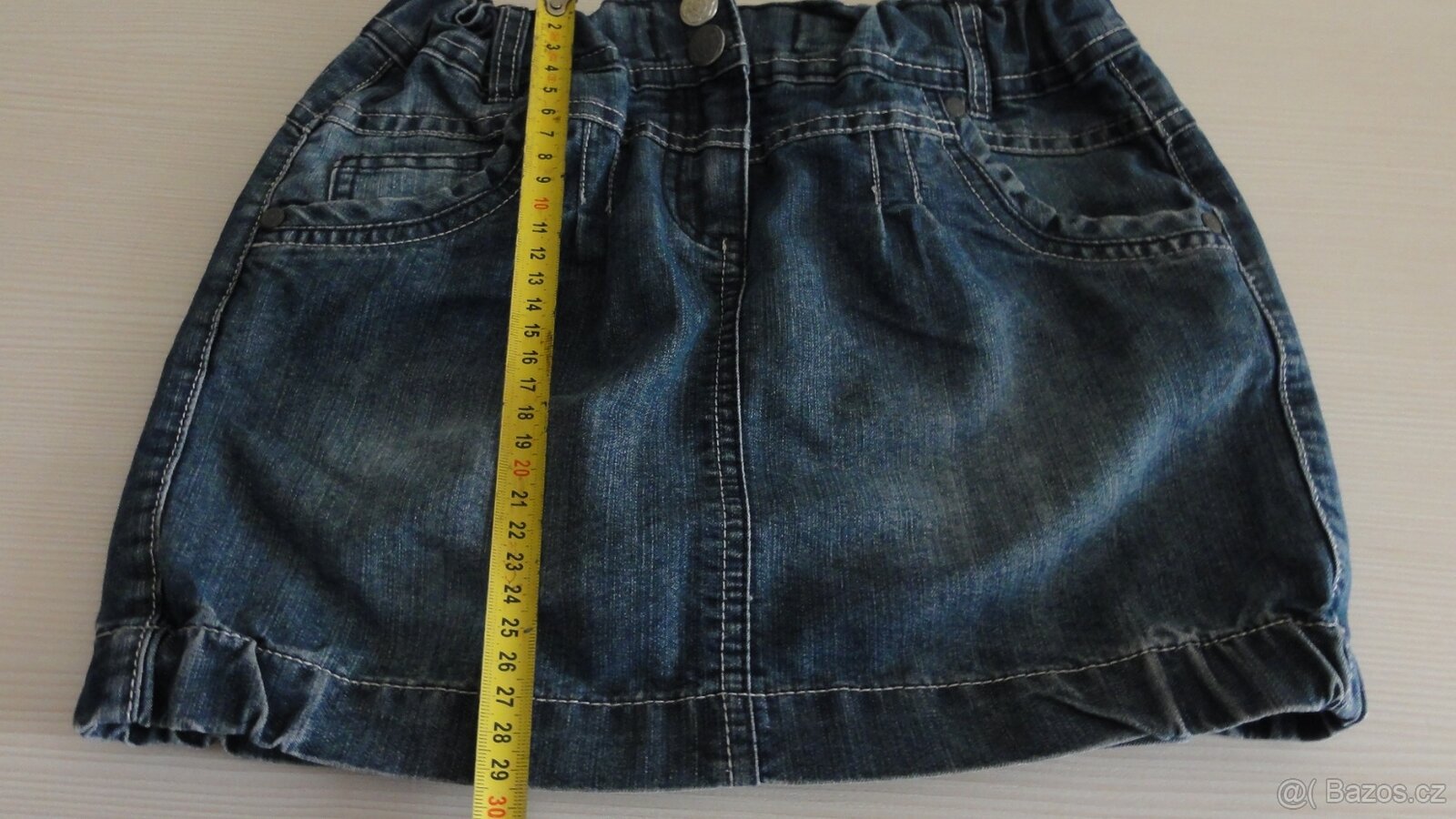 Riflová sukně vel. 134 a 140 - 14