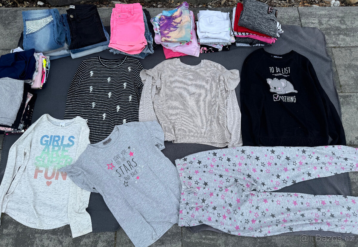 Dívčí oblečení vel. 142-158 - 14