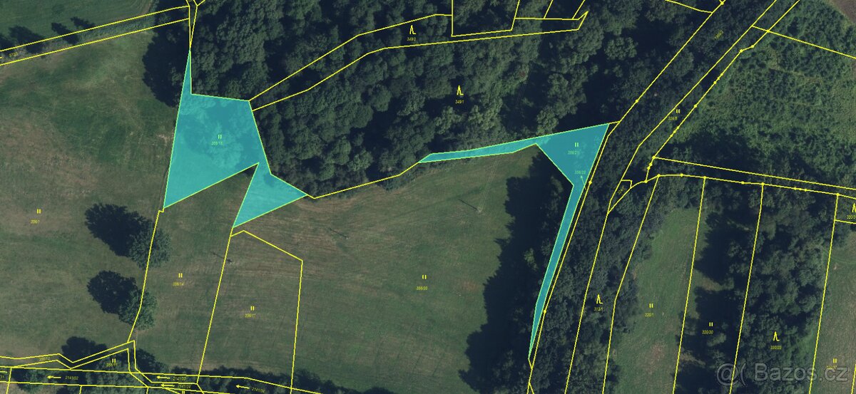 Prodám pozemky v k.ú. Starý Ples - 14