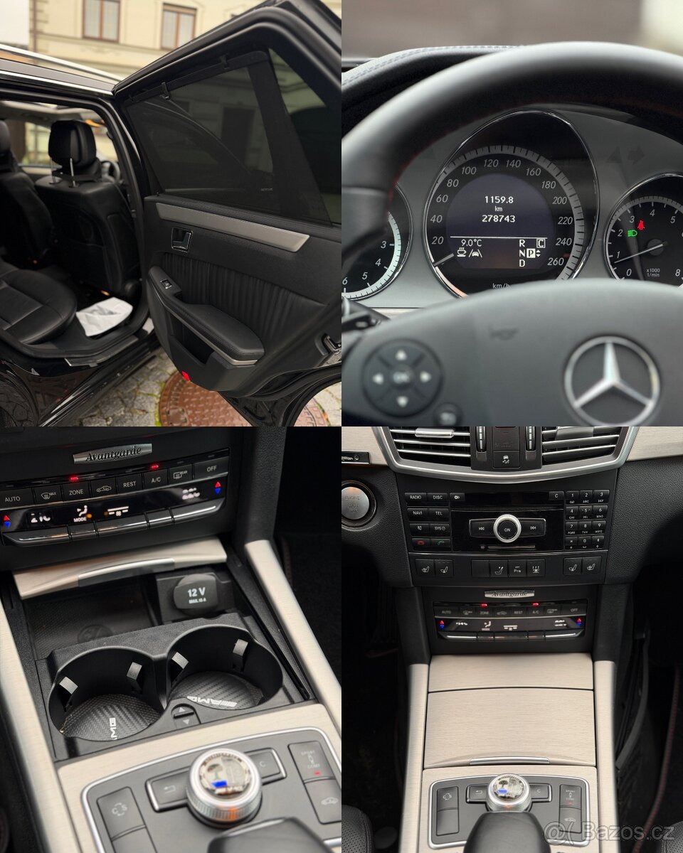 Mercedes Benz E350 CGI 215 kW AMG FULL VÝBAVA Webasto Night - 14