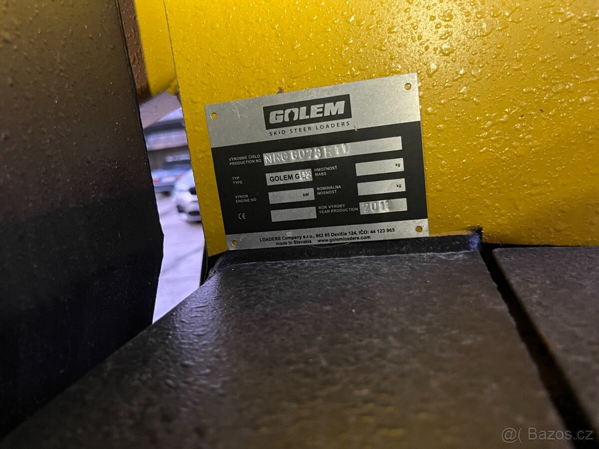 Golem UNC smykem řízení nakladač - 14