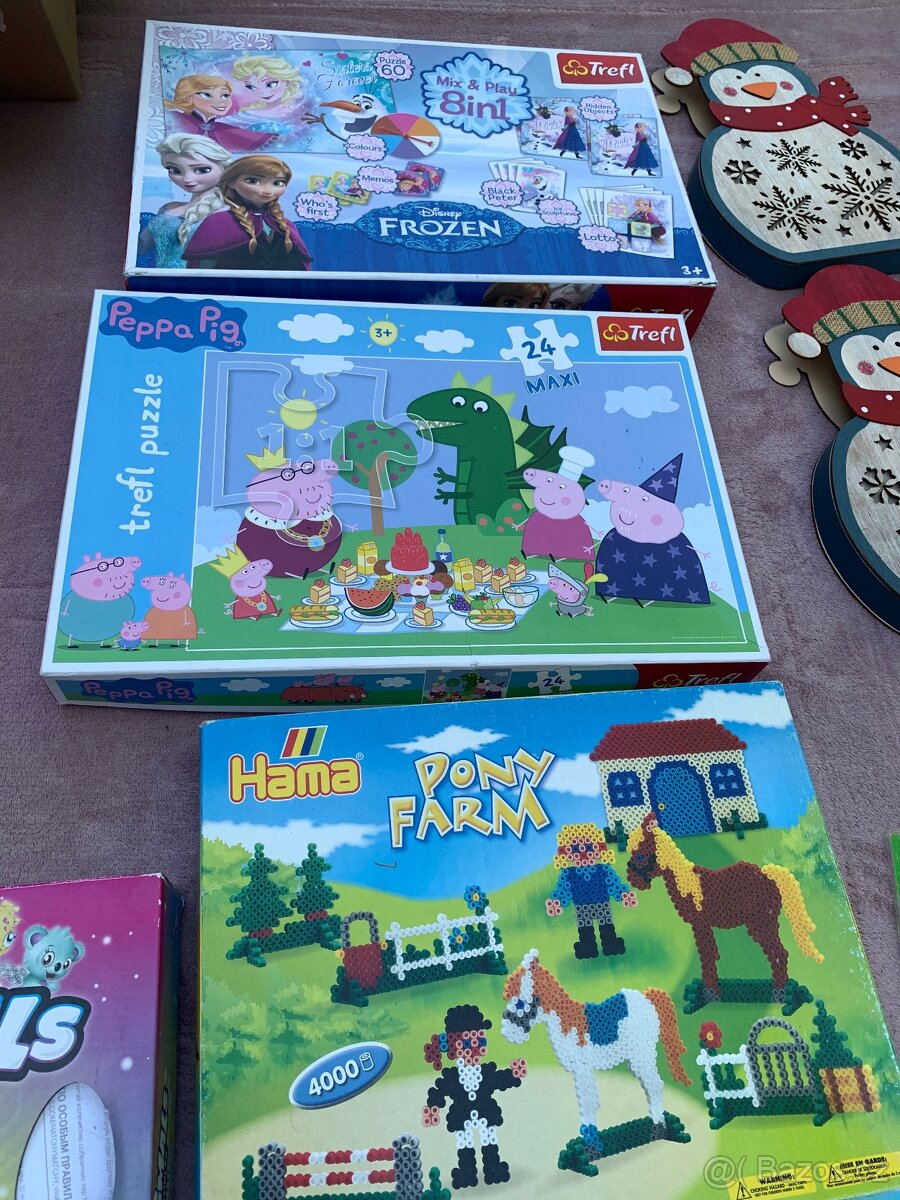 Hračky: polly pocket, autodráha, kuličkodráha, hra Frozen - 14