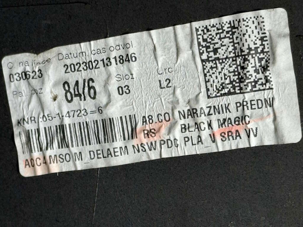 ŠKODA OCTAVIA 4 19-23 nárazník RS OST + 6xPDC 5E3807217F - 14